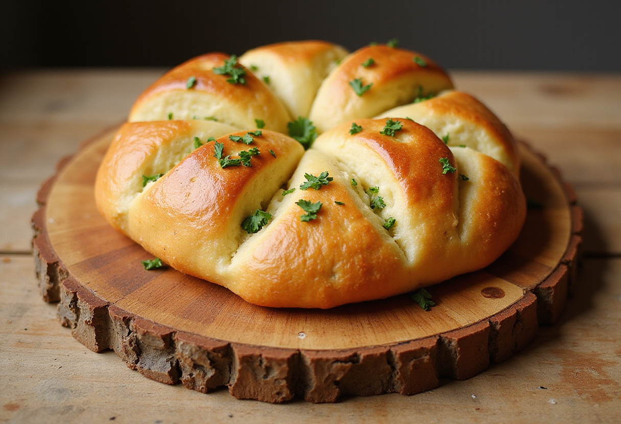 Deliciously baked Cunetto's Garlic Cheese Bread, a perfect irresistible appetizer.