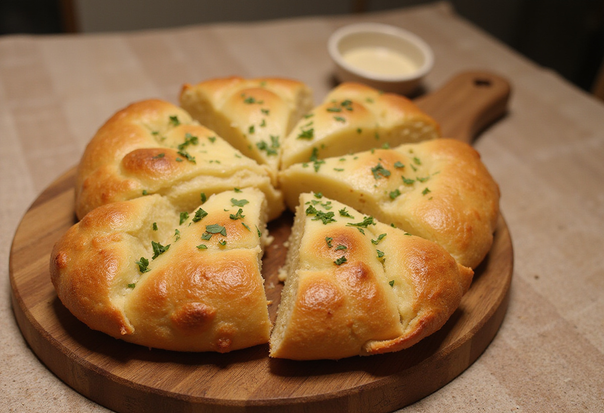 Delicious Quick Cunetto's Garlic Cheese Bread, perfect as an appetizer recipe.
