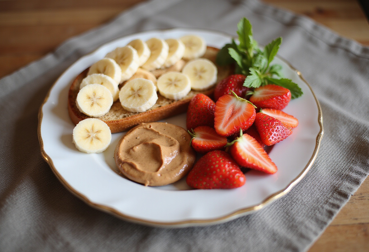Arranging fresh sliced fruits for an amazing presentation as part of a healthy supermodel snack.