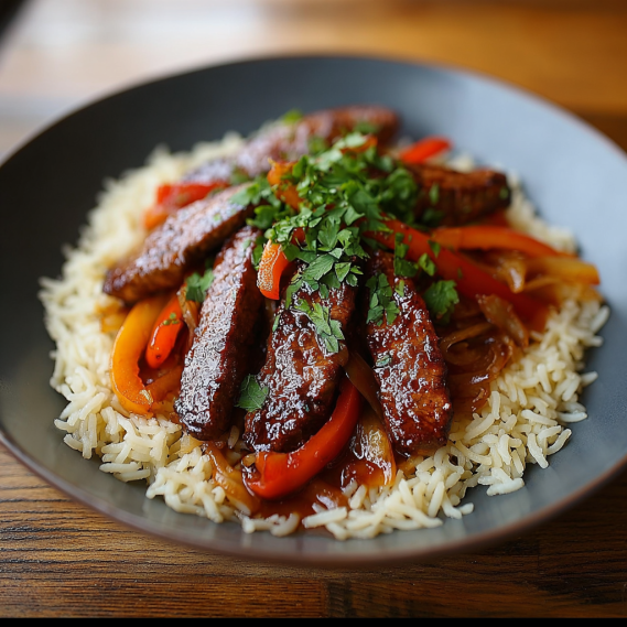 pepper-steak-with-bell-peppers-and-onion-featured-image