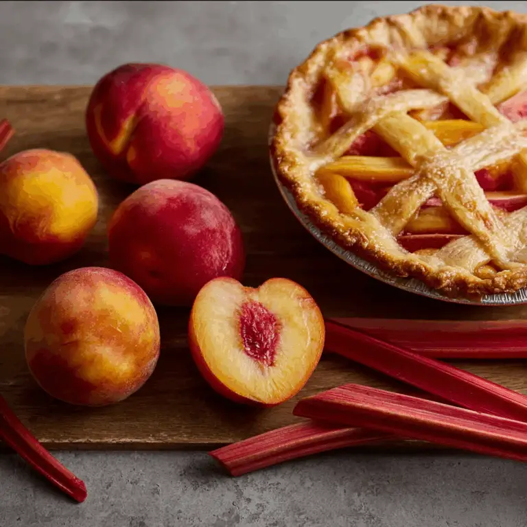 fresh-peach-rhubarb-recipes-featured-image