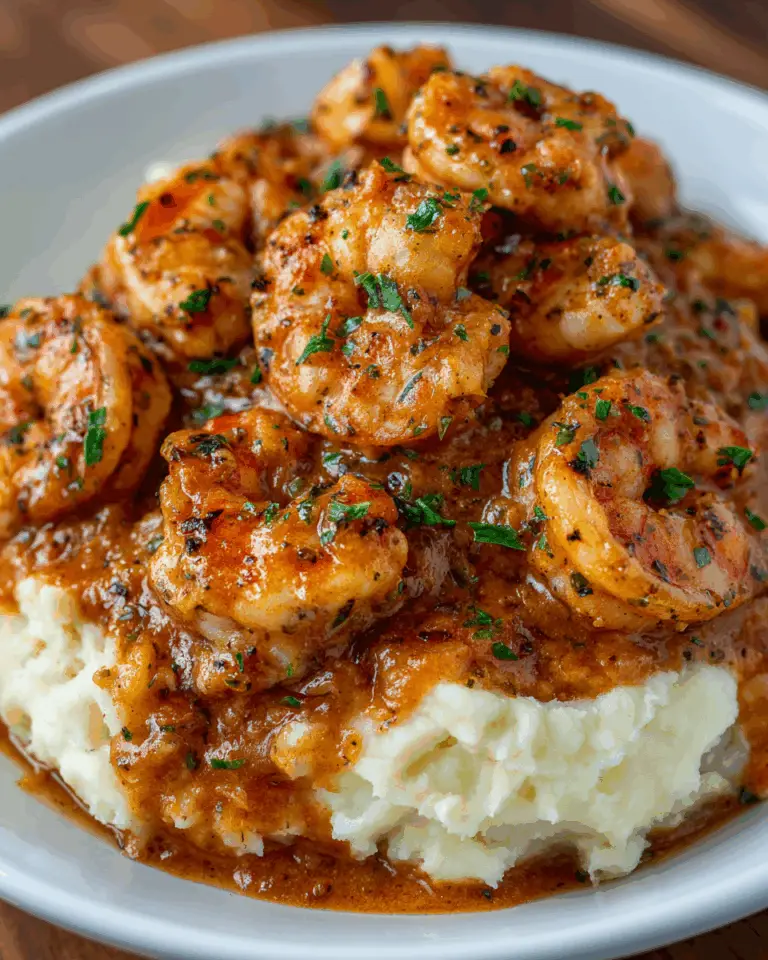 creamy-garlic-shrimp-over-mashed-potatoes-featured-image